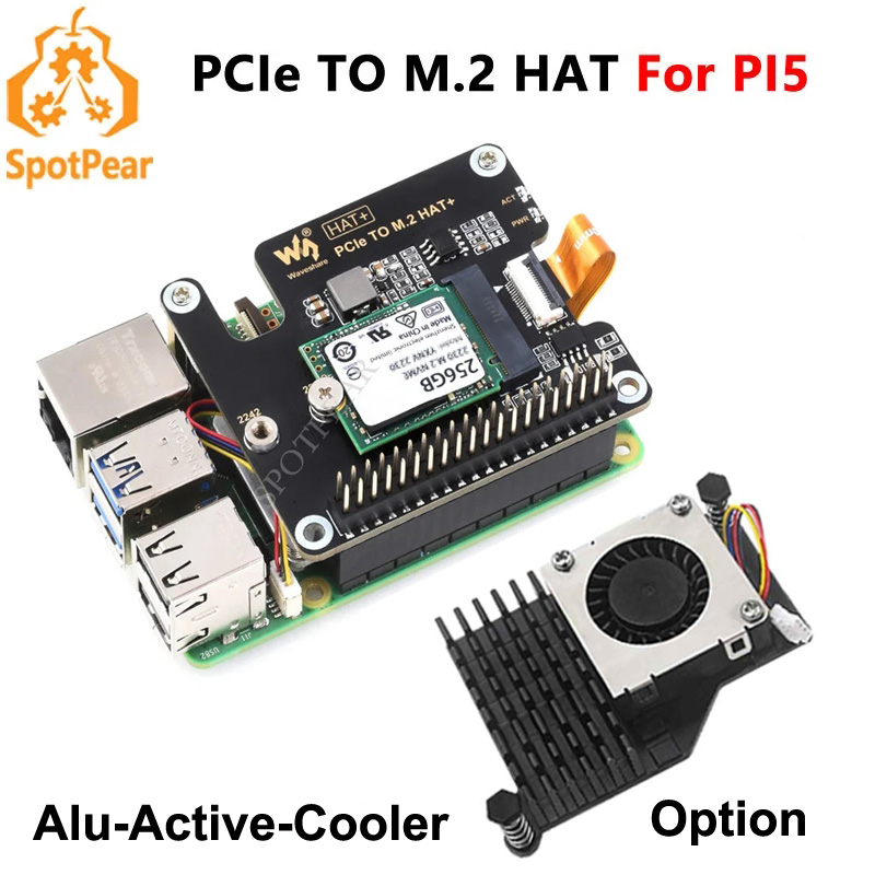 Turing Pi 2 - Raspberry Pi5 papan ekstensi PCIe ke