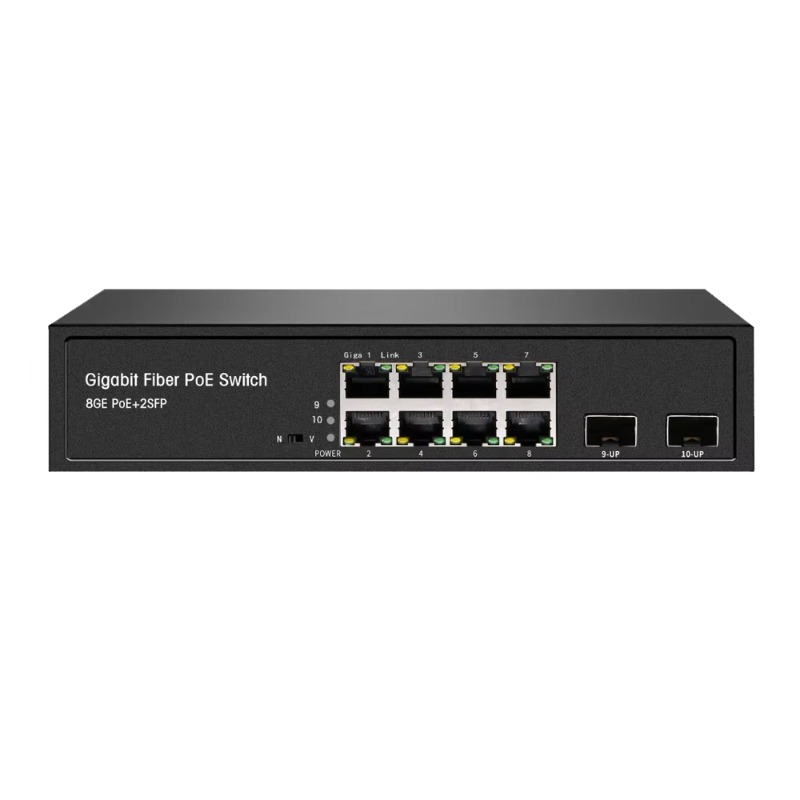 Managed Gigabit Poe Switch 8 Port 802.3At - OEM ODM Switch PoE+ Ethernet 120W