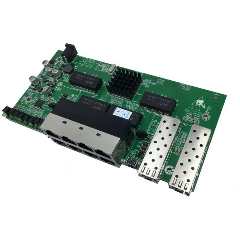 Managed Gigabit Poe Switch 8 Port 802.3At - Switch PoE+ 8 Port Kustom Full