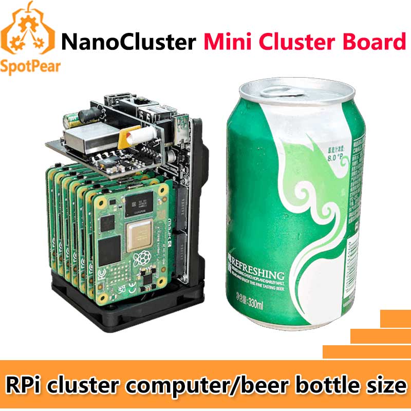 Deskpi Super6C - Sipeed NanoCluster Mini Cluster Board pusat