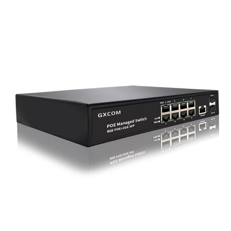 Sakelar Jaringan Gigabit L2 ya - Managed Gigabit Poe Switch 8 Port 802.3At ulasan dan harga