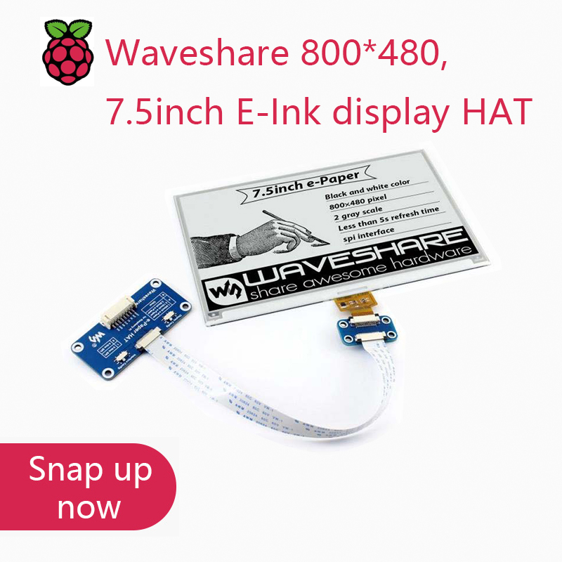 Waveshare 800*480, Layar E-Ink - Turing Pi 2 ulasan dan harga