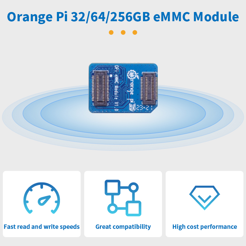 Modul EMMC Orange Pi 32GB 64GB - Orange Pi 5 Plus 32Gb ulasan dan harga